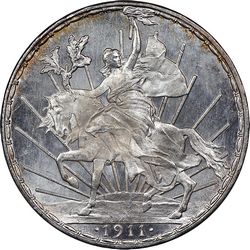 1911 LR Caballito NGC MS 65 Rev