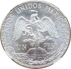 1912 Caballito NGC MS 65 Obv