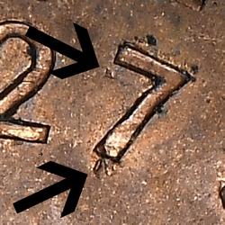 KM 415 1927 7 over 7 detail