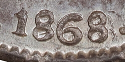 KM 377.3 1868 8 detail