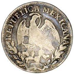 KM 374.8 1828 repunched reverse