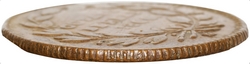 KM 334 1866 counterfeit detail