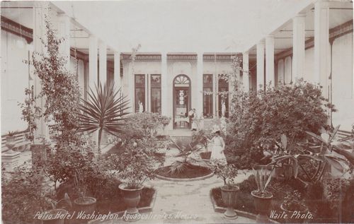 Washington Hotel Aguascalientes in the 1890s