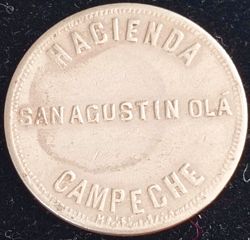 1555 San Agustin obverse