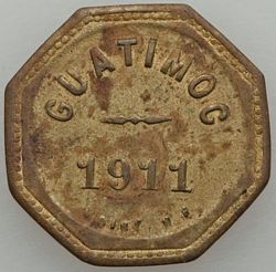 Guatimoc 1191 reverse