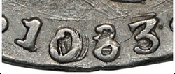 KM 72 1083 counterfeit detail