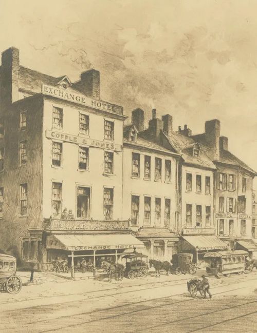 Exchange Hotel 1840s