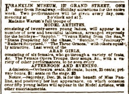 Model Artists advert