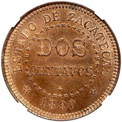 Lauer Zacatecas reverse