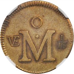 1768 1 16 real obverse