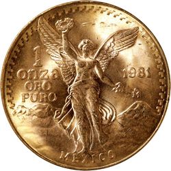 Libertad 1oz gold 1981