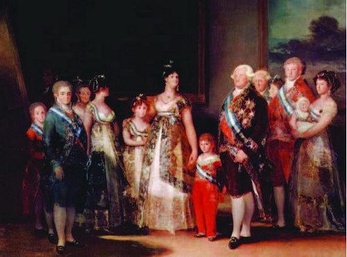Carlos IV family