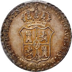 Ferdinand VII 1808 obverse