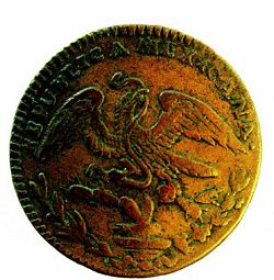 1836 ¼ real obverse