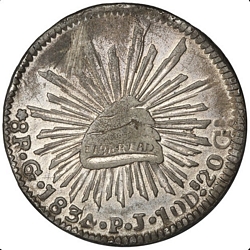 KM 377.8 1834 counterfeit