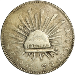 KM 377.8 1844 countefeit 2