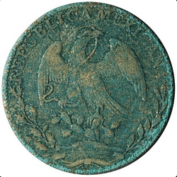 KM 377.8 1844 counterfeit reverse