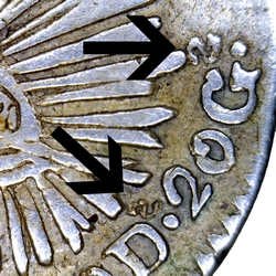 KM 371.1 1824 reverse s detail