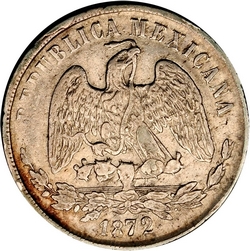 KM 408 1872 P reverse