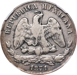 KM 407.3 1871 reverse