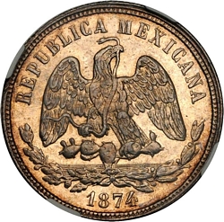 KM 407.6 1874 2 BM reverse