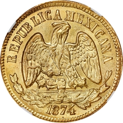 KM 413.8 1874 reverse
