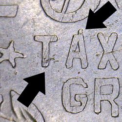 Taxco counterfeit 50c Image 14