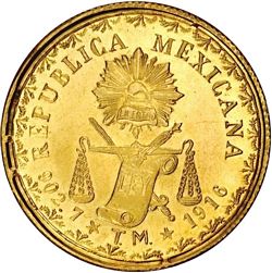 Oaxaca 60 gold reverse