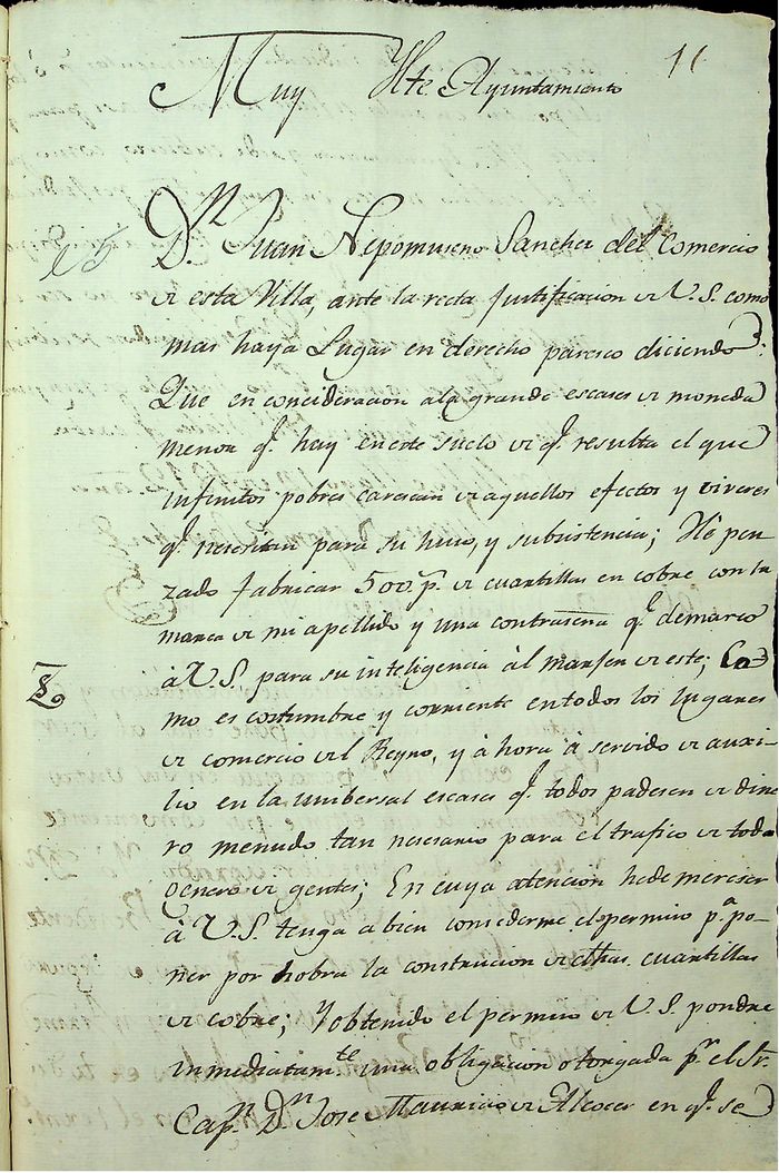 San Juan Nepomuceno document