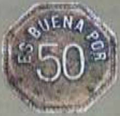 Mina La Trinidad 50 reverse