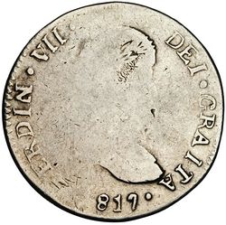 KM 102.1 4 reales 1817 6 Durango D MZ